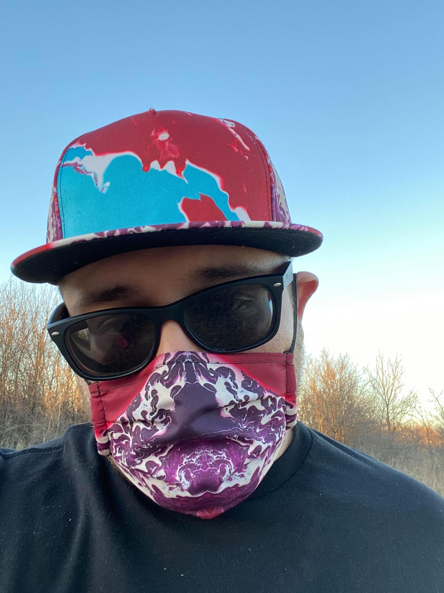 Amethyst Red Face Mask – Rejectionletterapparel
